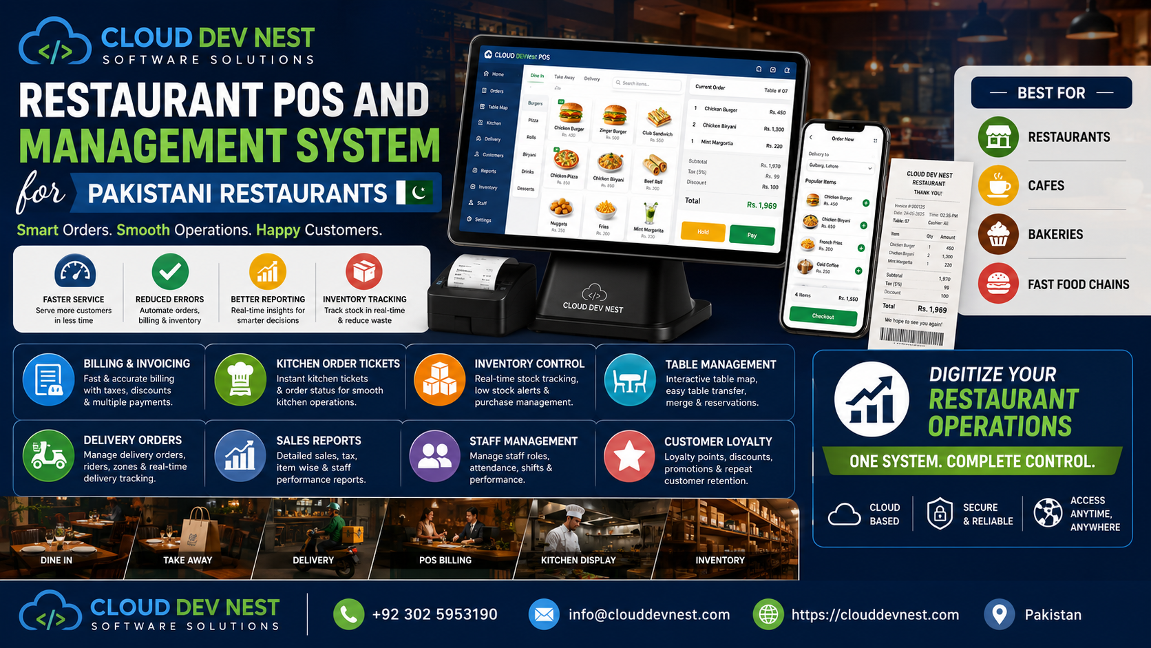 Restaurant POS and Management System for Pakistani Restaurants