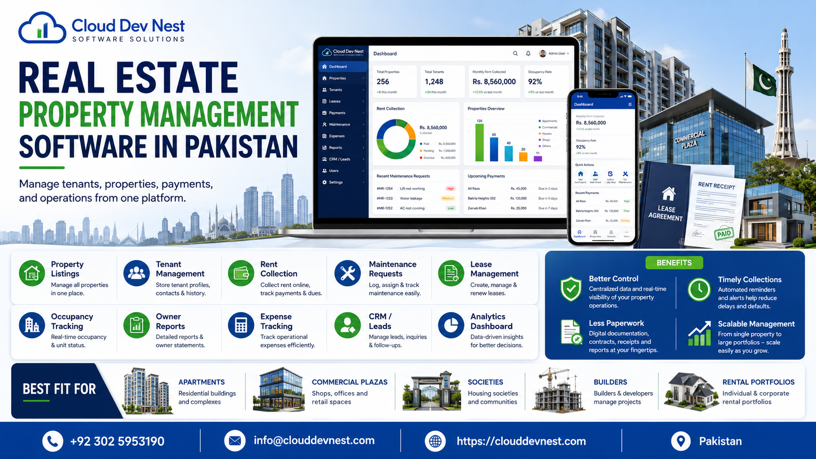 Real Estate Property Management Software in Pakistan