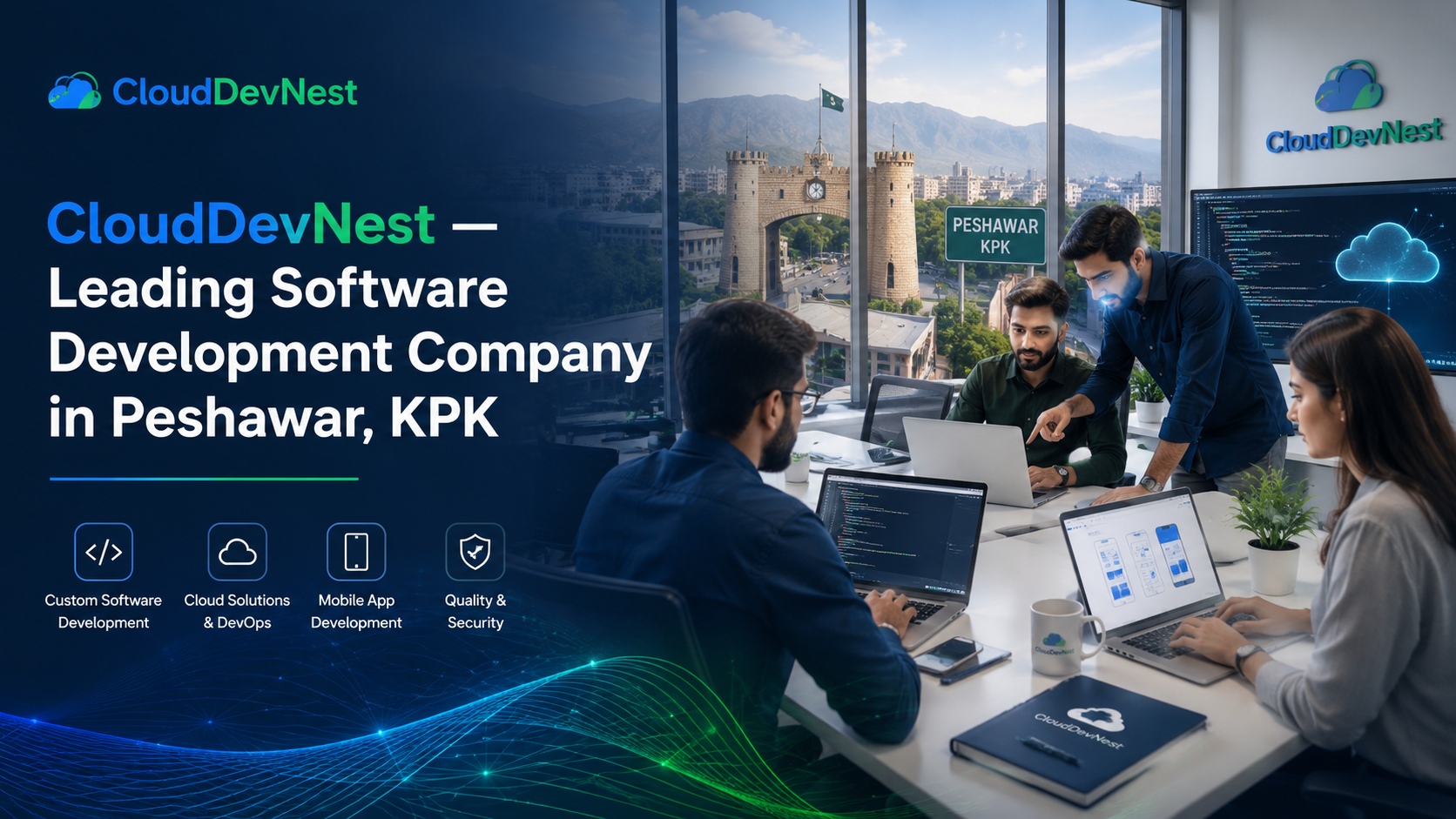 CloudDevNest — Leading Software Development Company in Peshawar, KPK