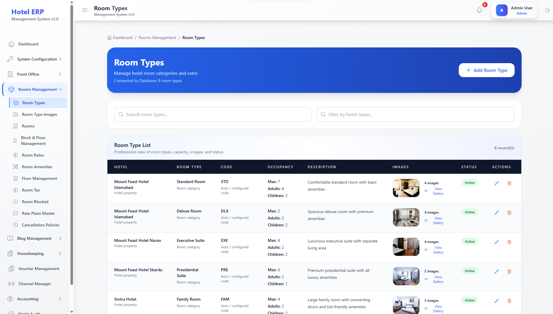 Hotel ERP Booking & Management System gallery image 6